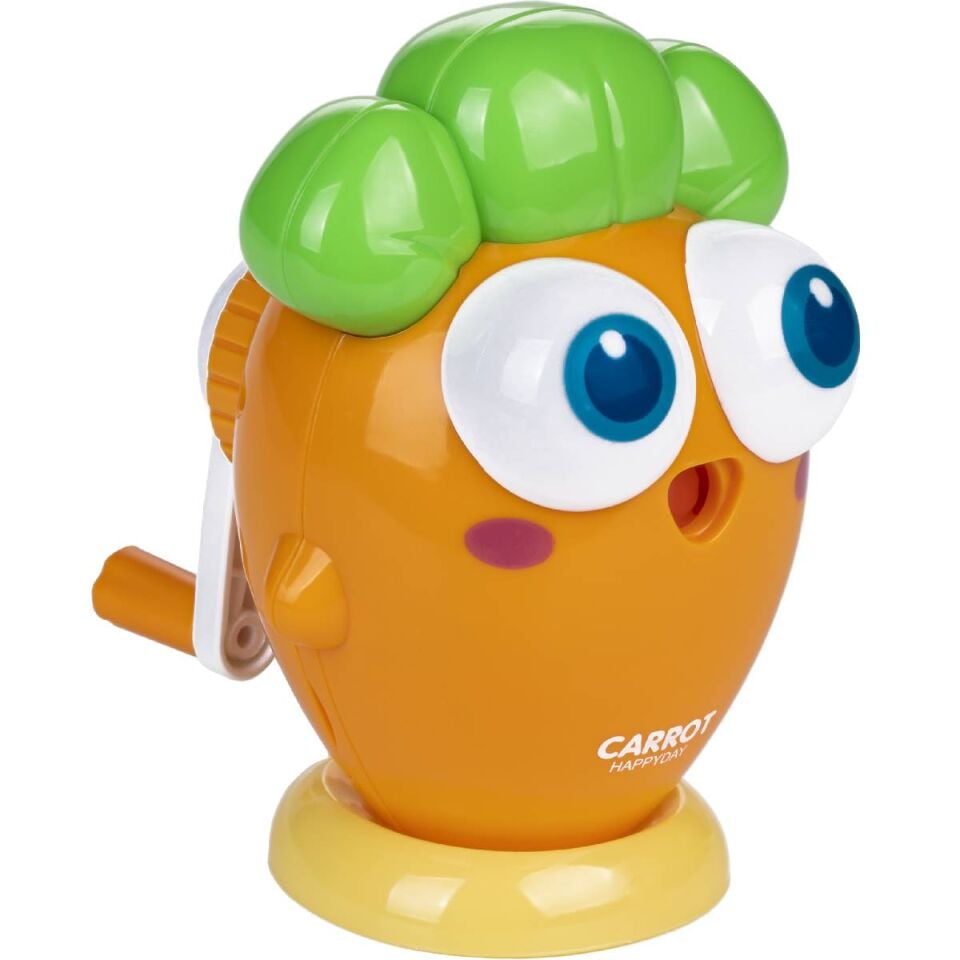 Çevirmeli Hazneli Büyük Kalemtıraş Turuncu