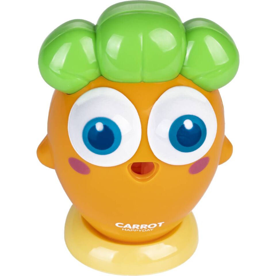 Çevirmeli Hazneli Büyük Kalemtıraş Turuncu