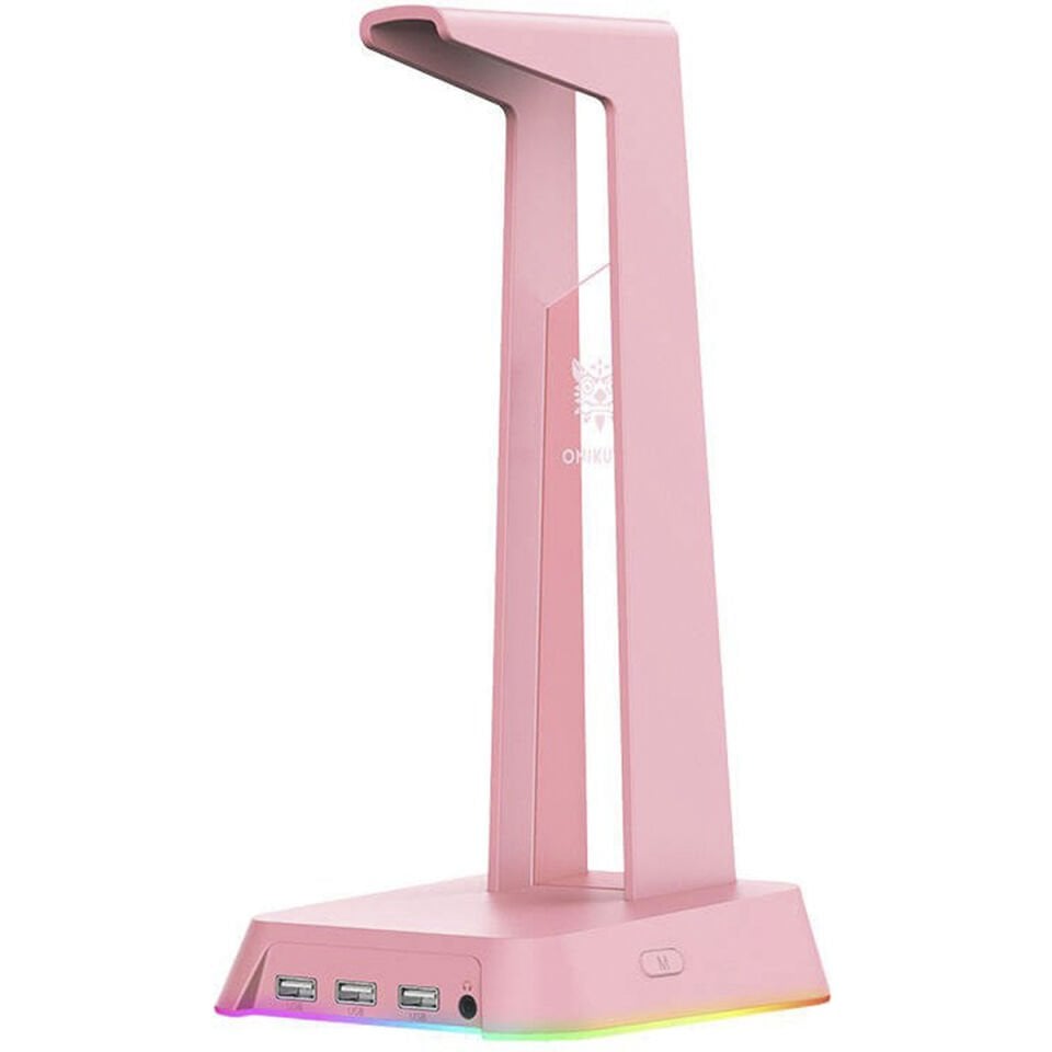 Oyuncu Kulaklığı Standı - Pembe