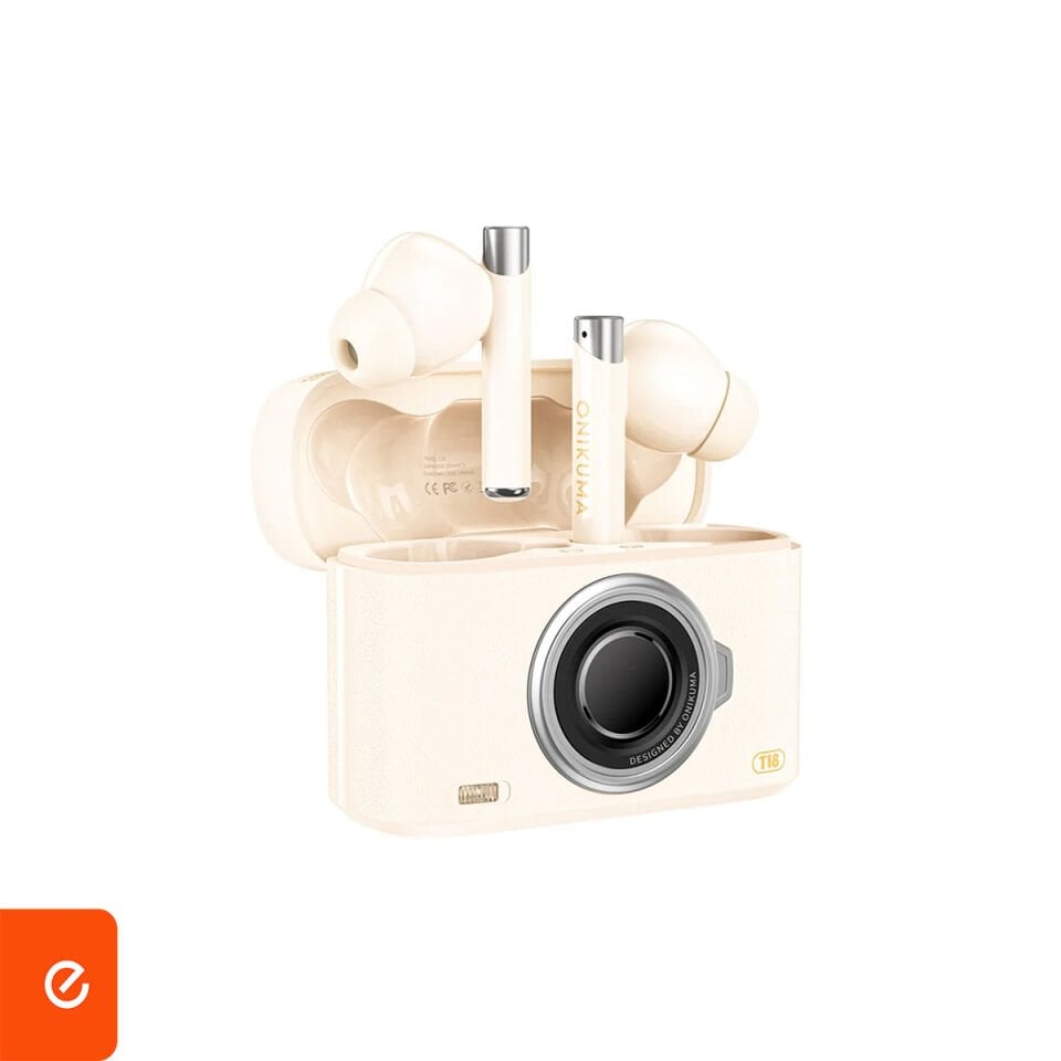 Profesyonel Bluetooth Kulak İçi Oyuncu Kulaklığı Bej