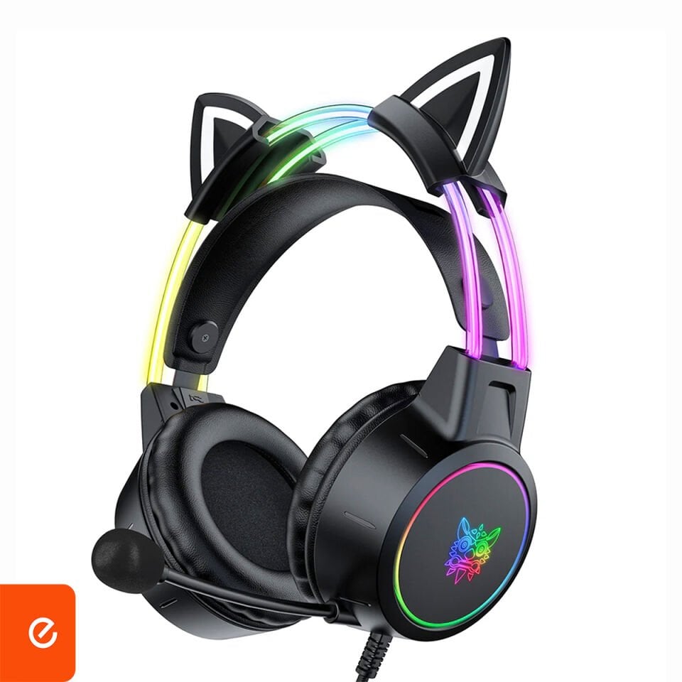 Profesyonel Kablolu Mikrofonlu Oyuncu Kulaklığı - X15Pro Siyah