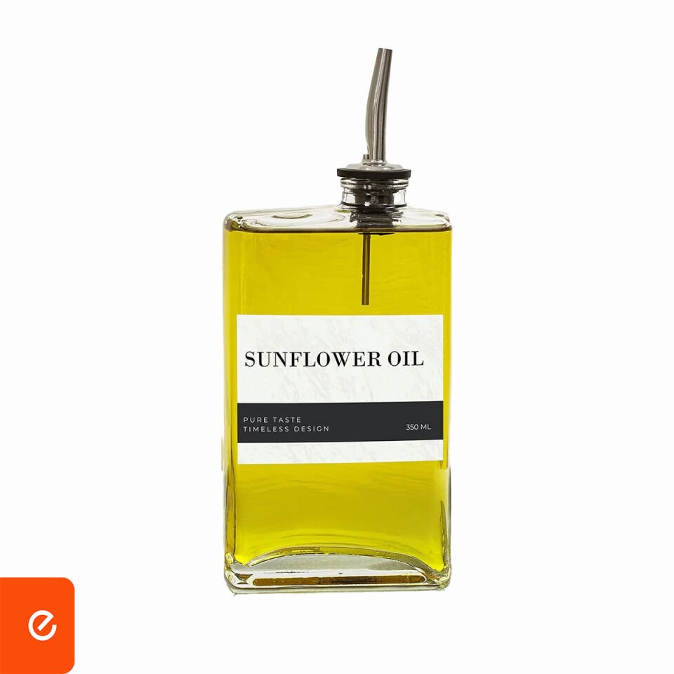 Cam Yağdanlık - 350 ML