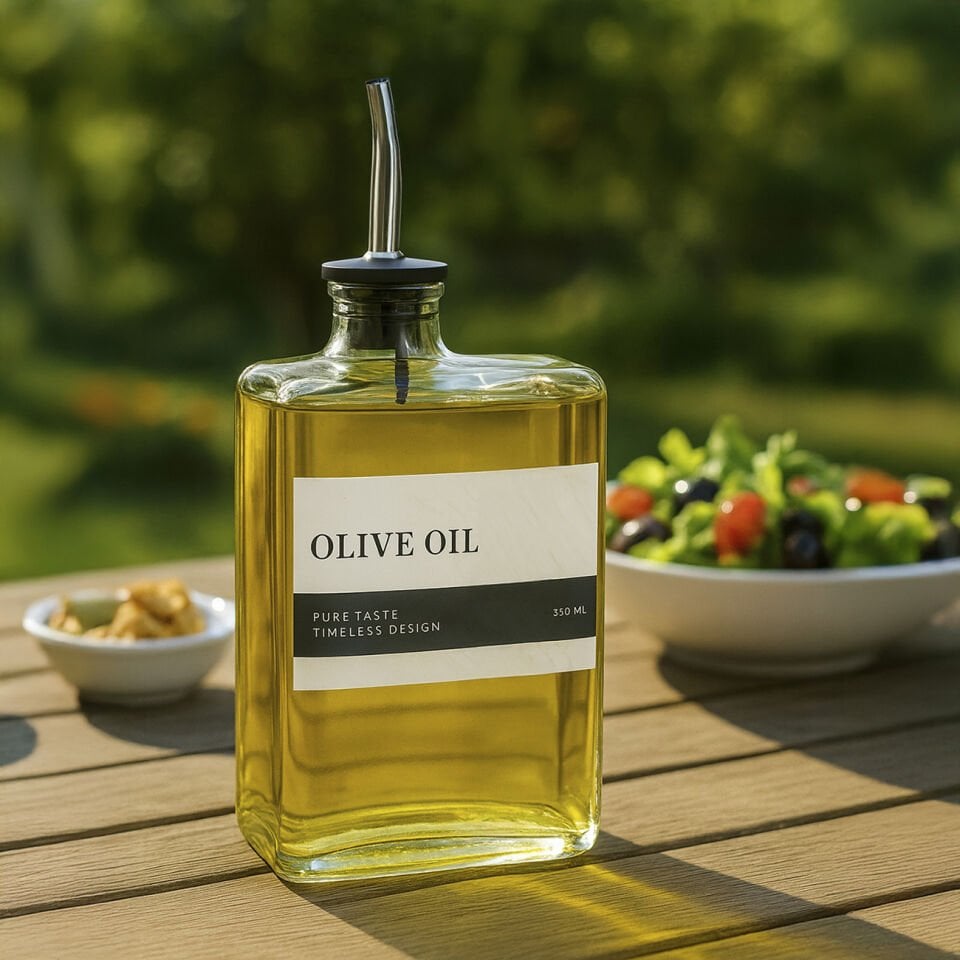 Cam Yağdanlık - 350 ML