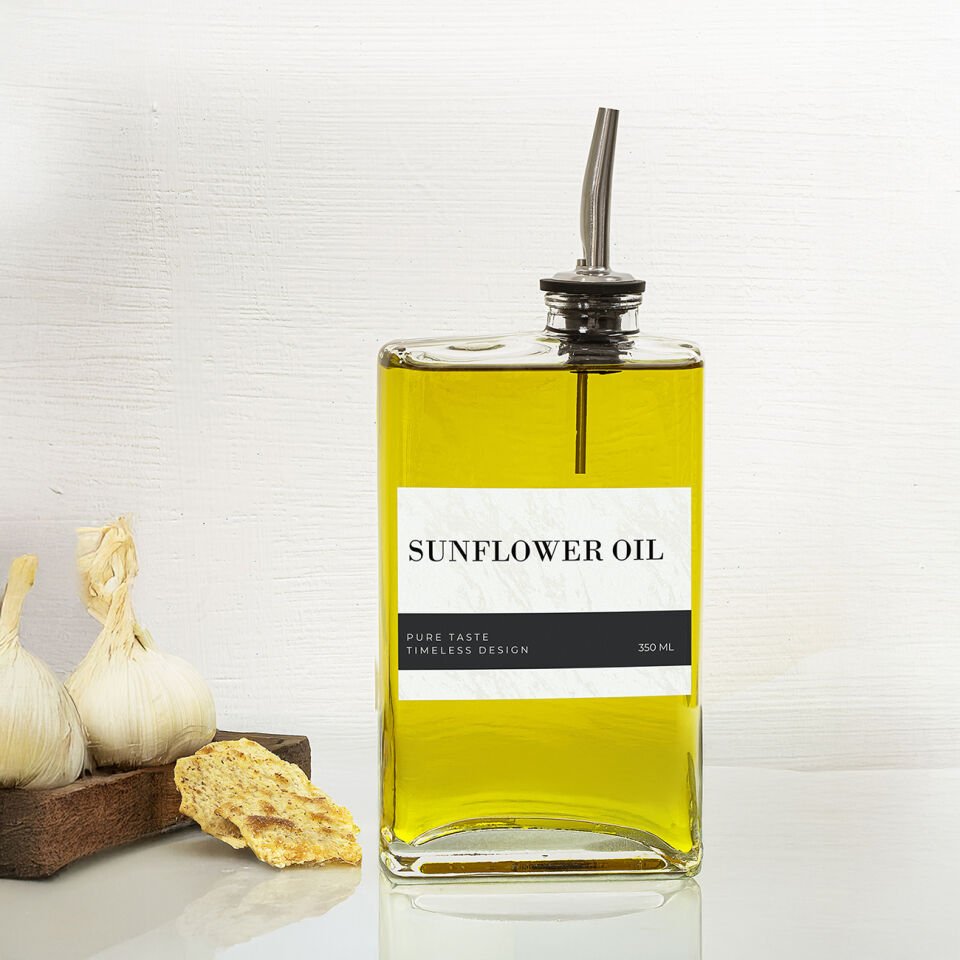 Cam Yağdanlık - 350 ML