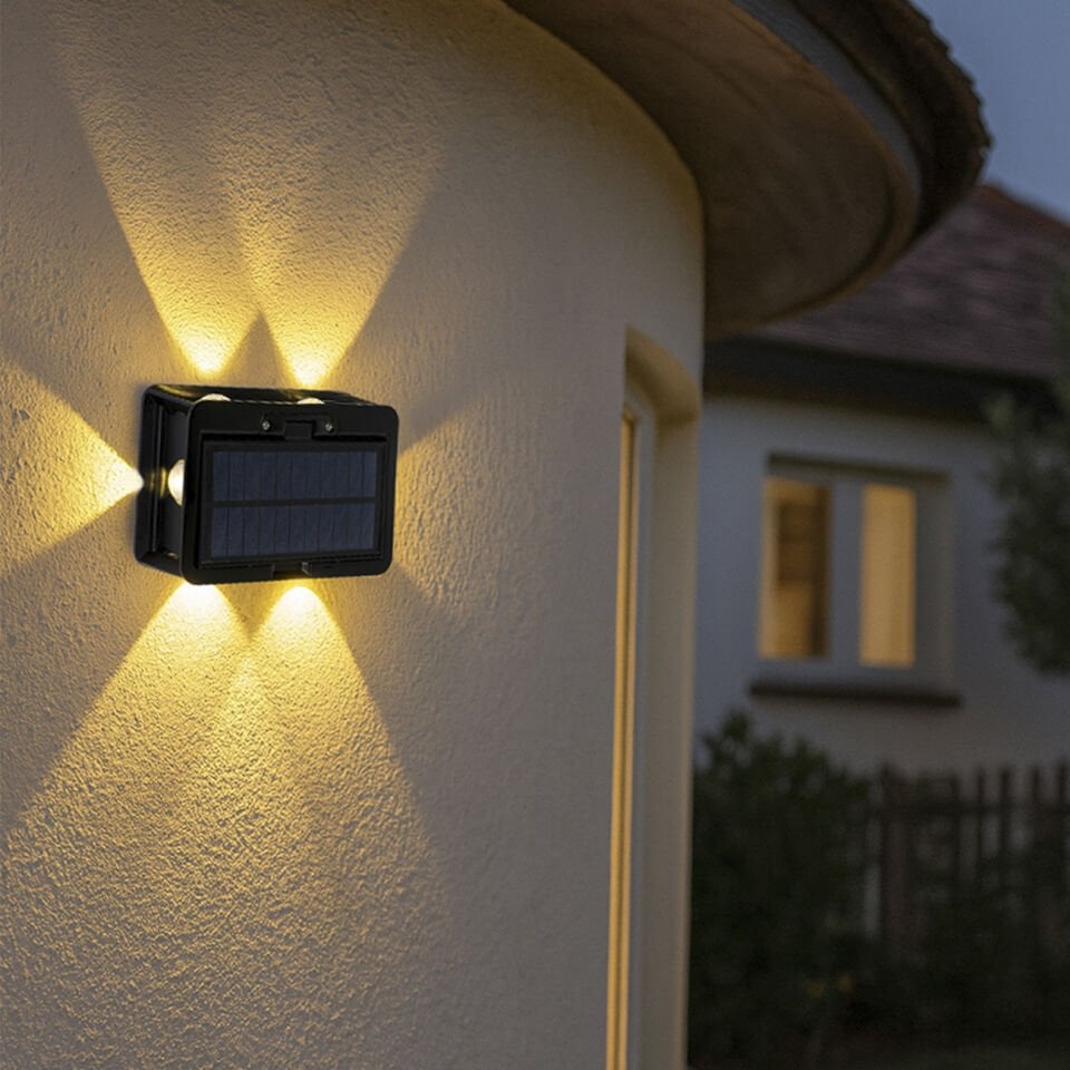 Duvar Solar Aydınlatma - 6 Ledli
