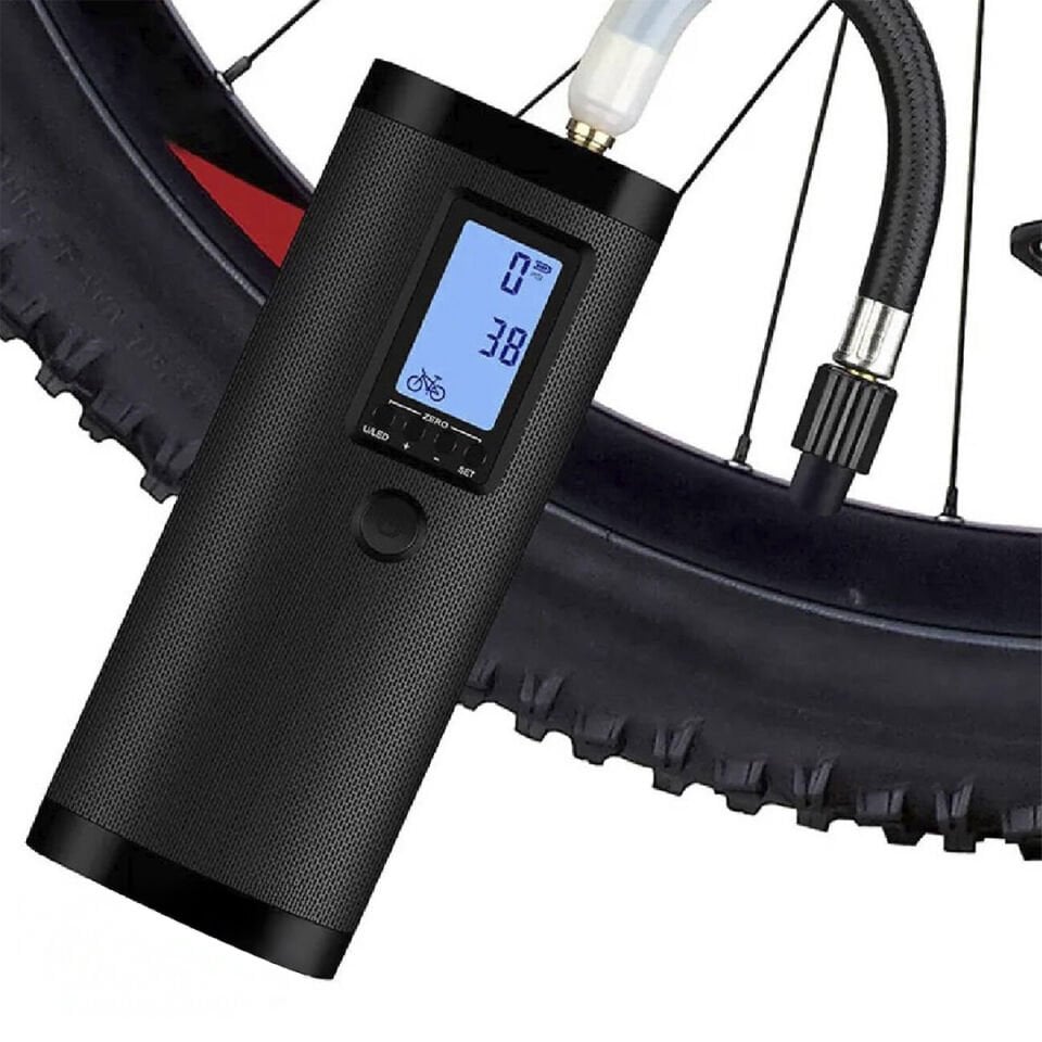 Motoware Taşınabilir Mini Kompresör Powerbank