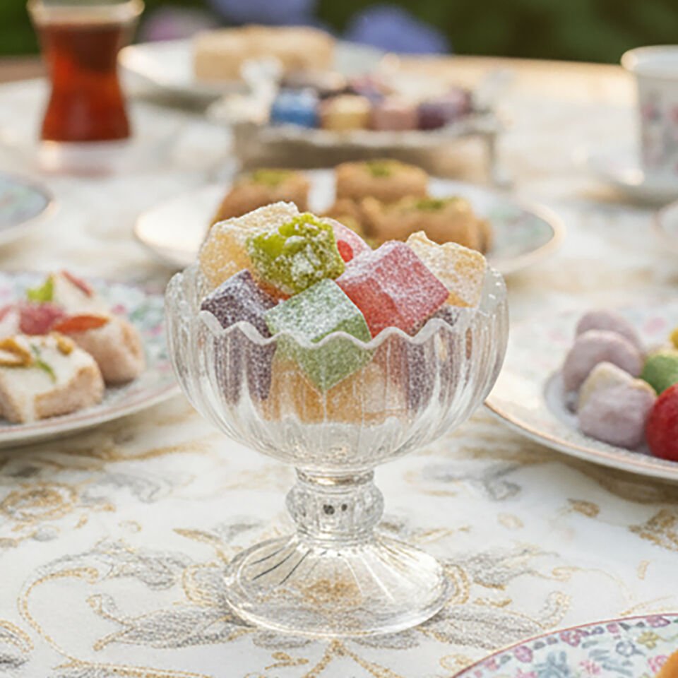 3'lü Cam Lokumluk - 105 CC