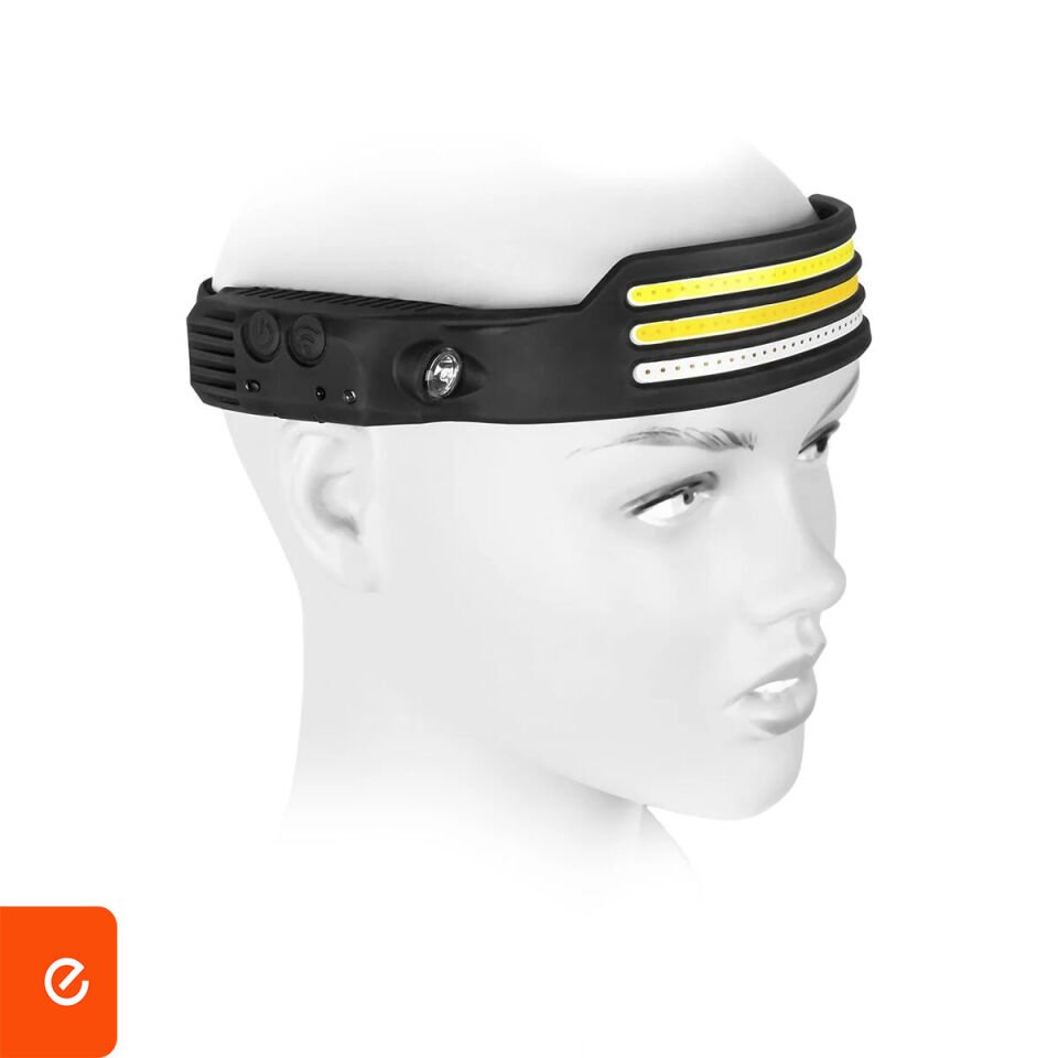 3 Şeritli Sensörlü Kafa Lambası