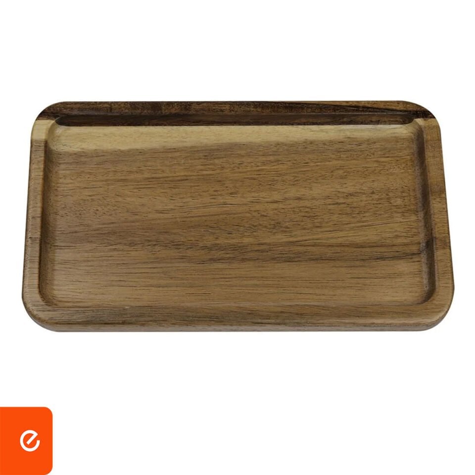 Akasya Büyük Sunum Tabağı - Dikdörtgen