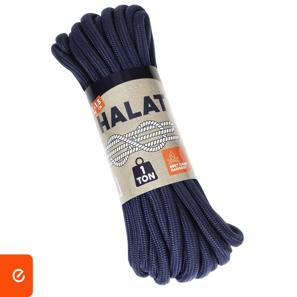 Kamp Halatı – 1 Ton Çekme Kapasiteli, 15 m x 1,5 cm