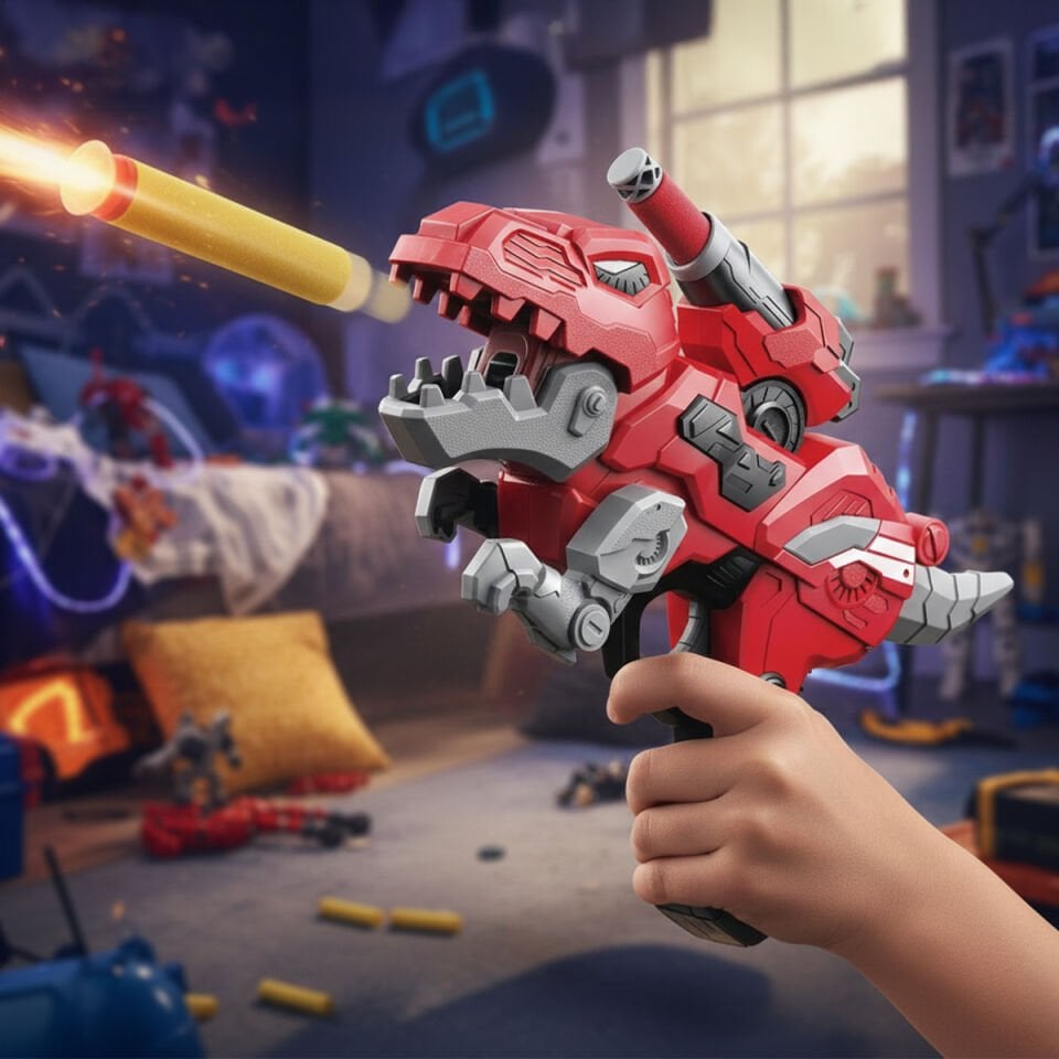 Dinozor Soft Atış Seti