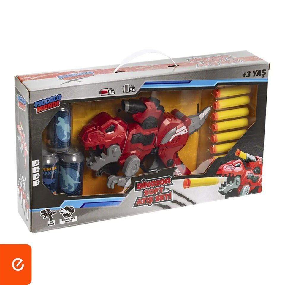 Dinozor Soft Atış Seti